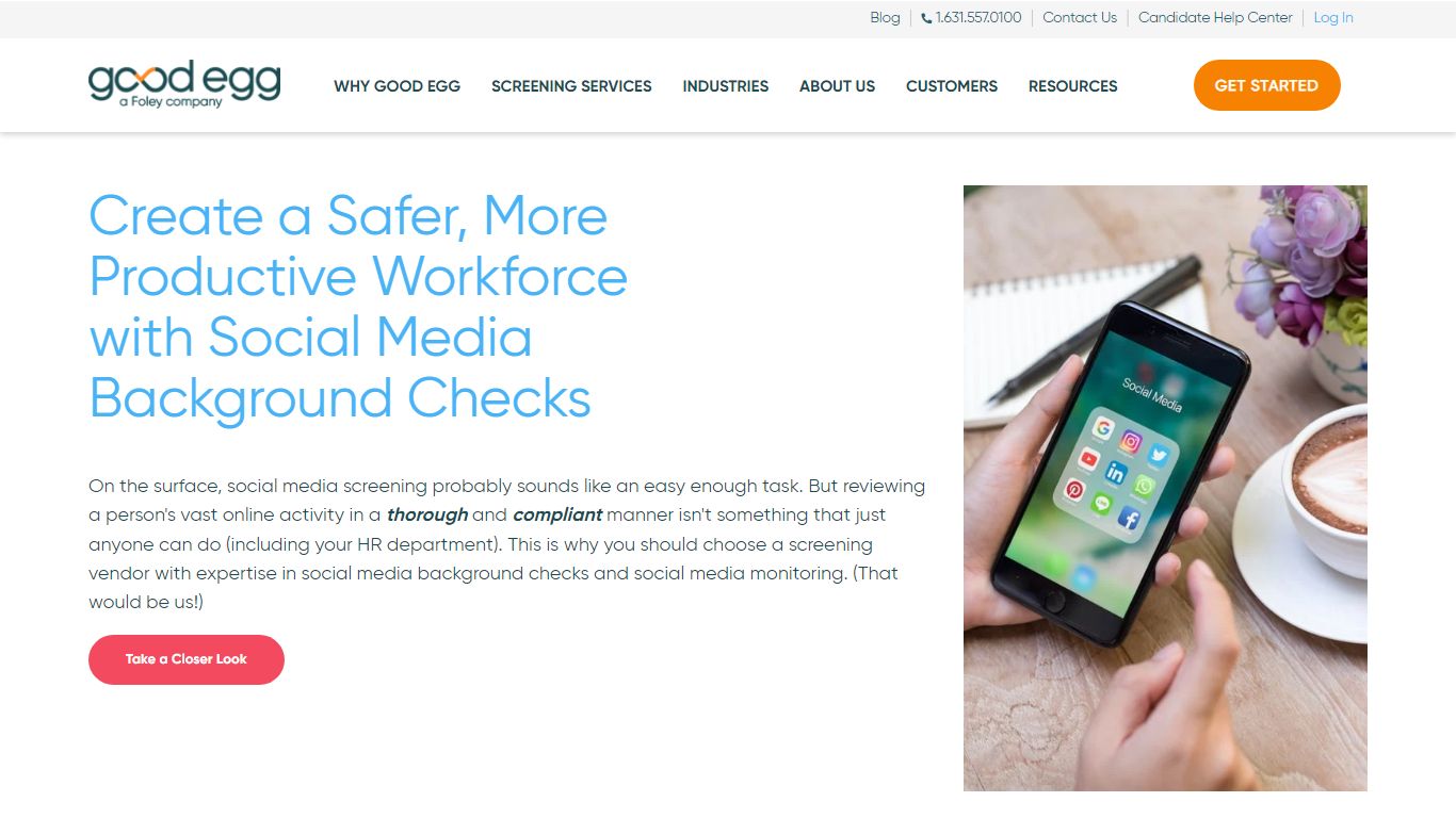 Social Media Background Check, Screening, and Monitoring | Good Egg